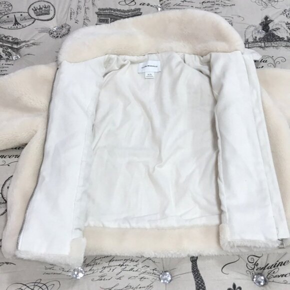 CLUB MONACO Faux Fur Crop Jacket - Picture 9 of 11